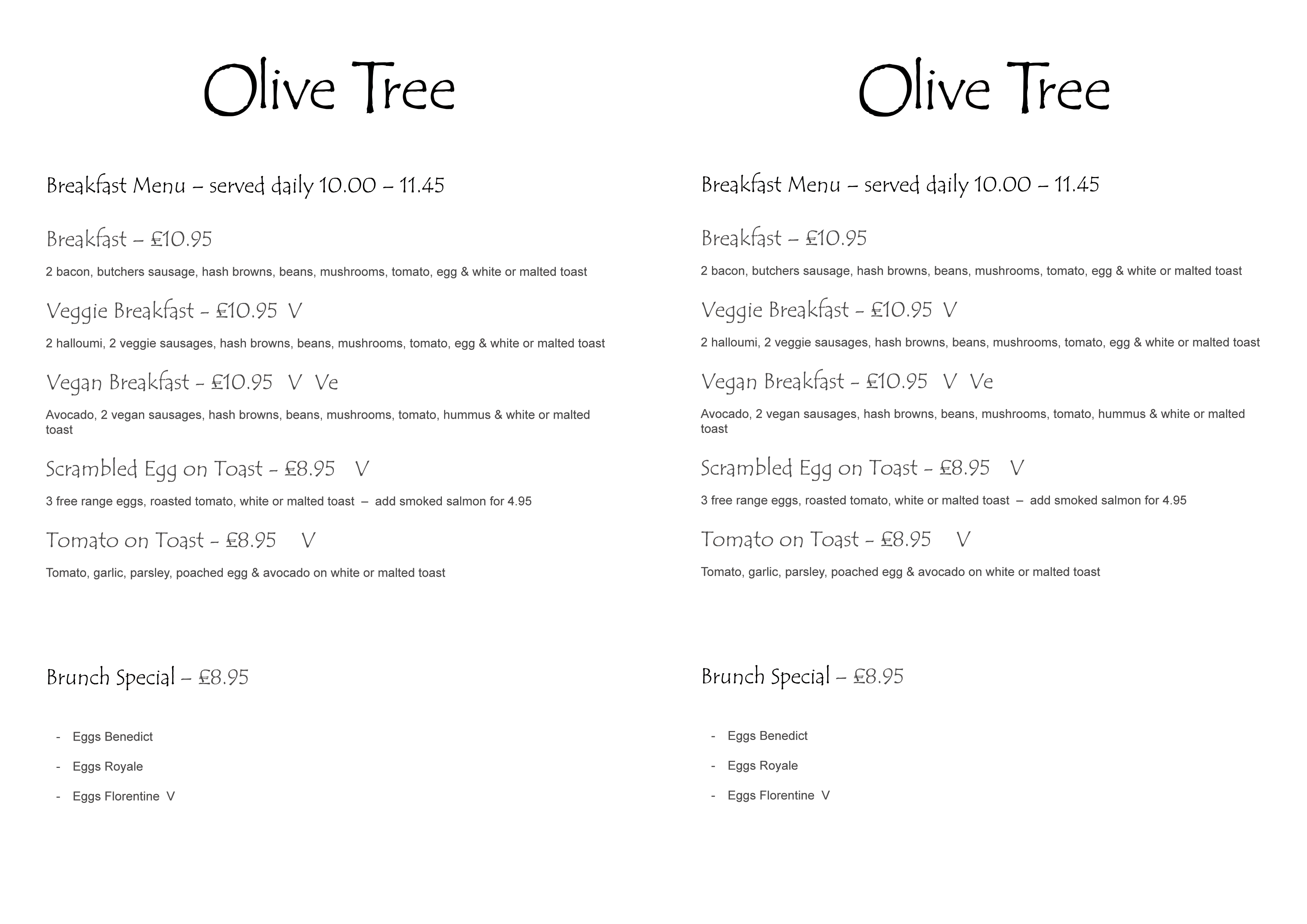 Olive Tree Bistro Bude Menus Fresh Dishes Made With Local Produce